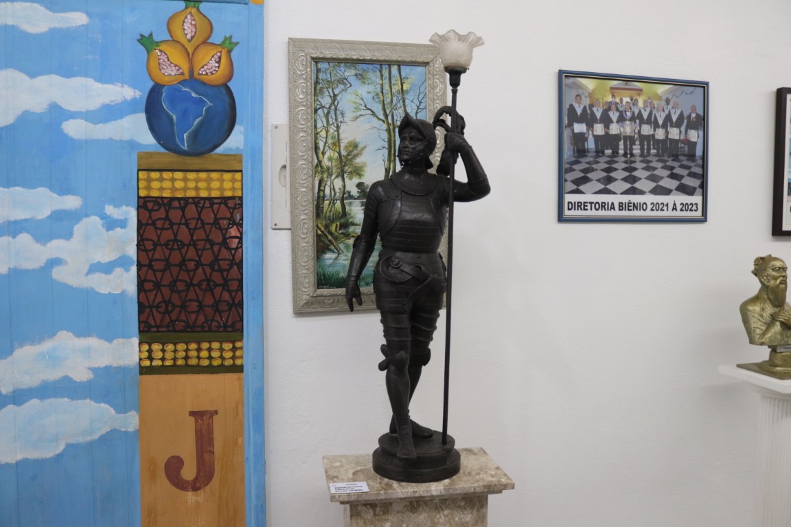 Peça do acervo do Museu Histórico da Maçonaria