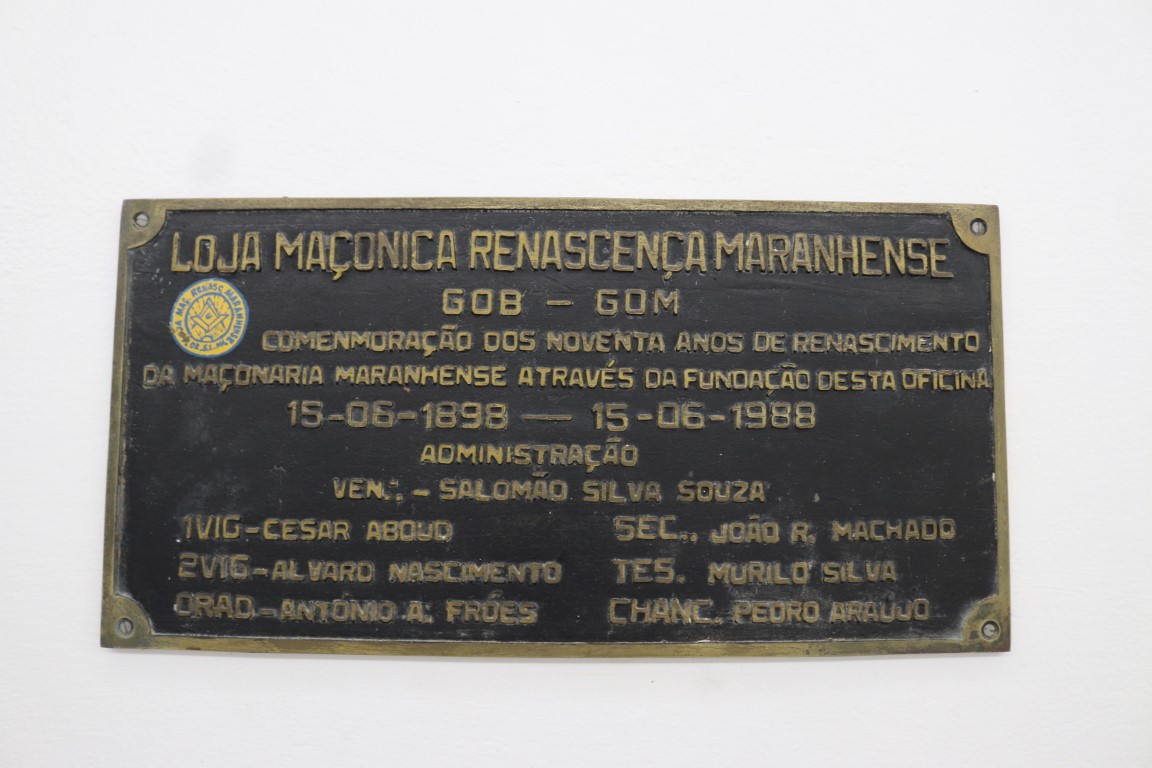 Sessão da Loja Maçônica Renascença Maranhense