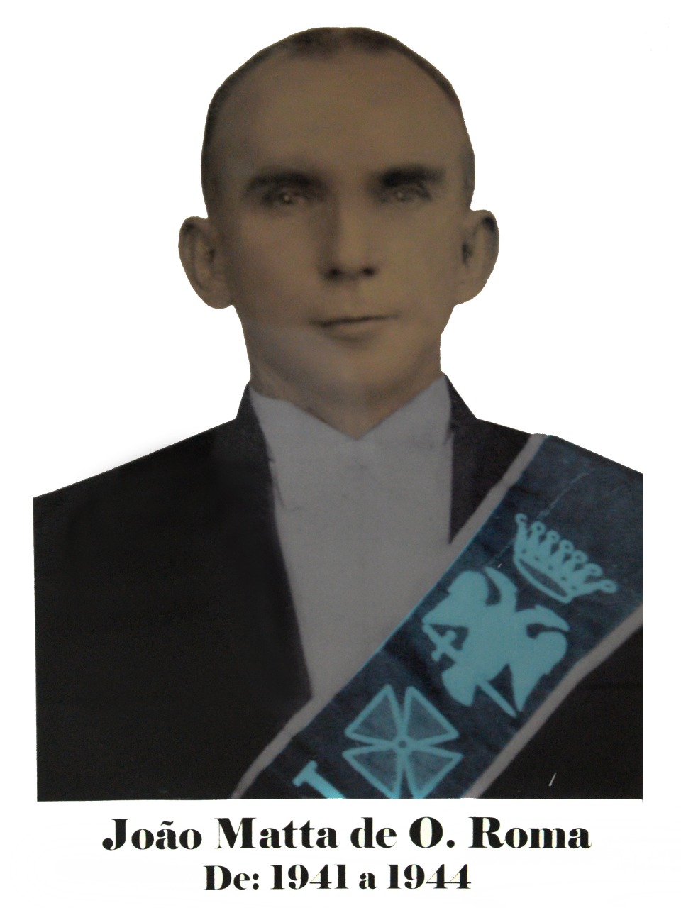 Retrato de Venerável Mestre da Loja Renascença Maranhense