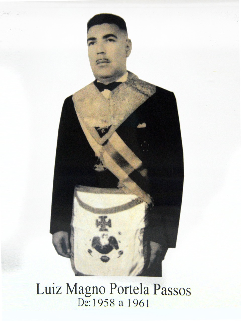Retrato de Venerável Mestre da Loja Renascença Maranhense