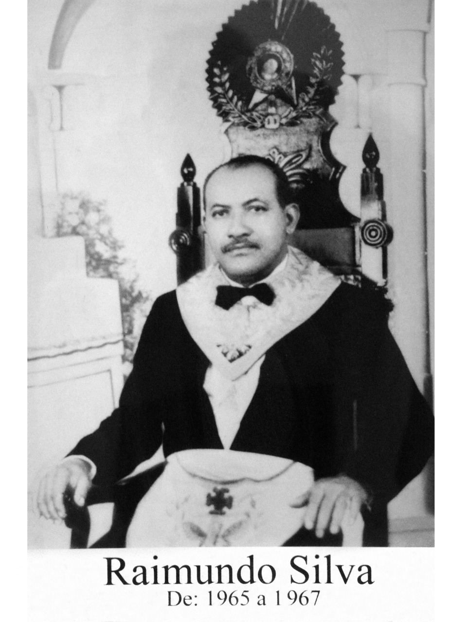Retrato de Venerável Mestre da Loja Renascença Maranhense