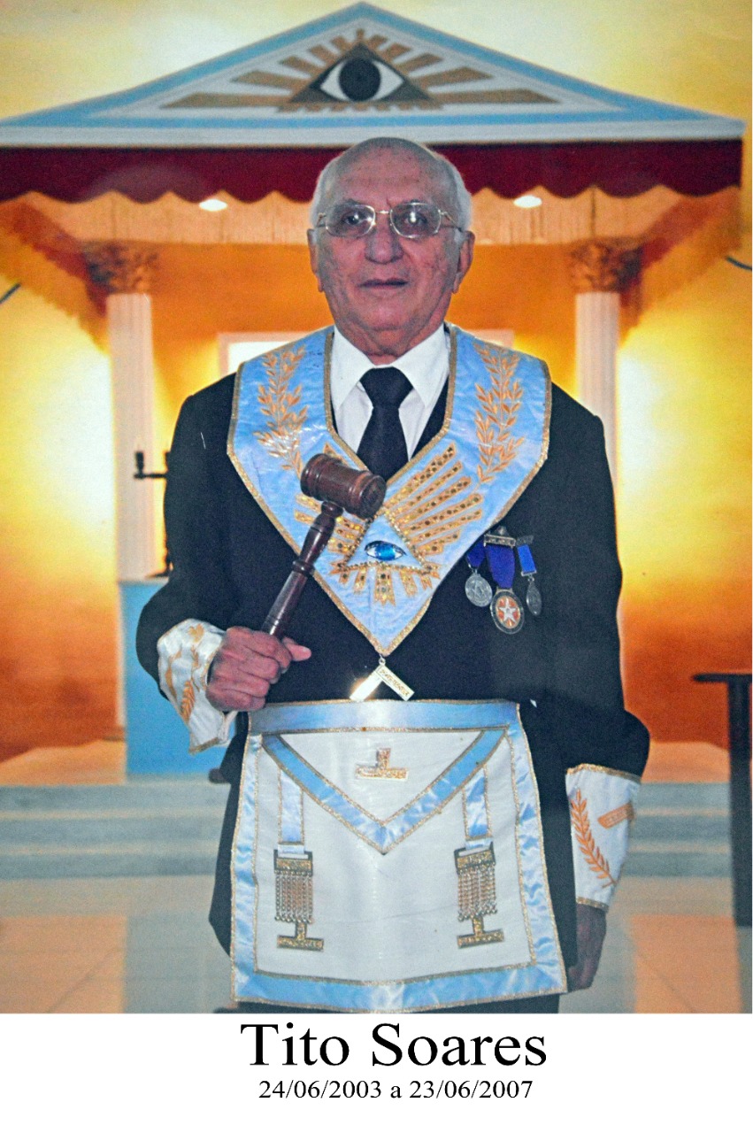 Retrato de Venerável Mestre da Loja Renascença Maranhense